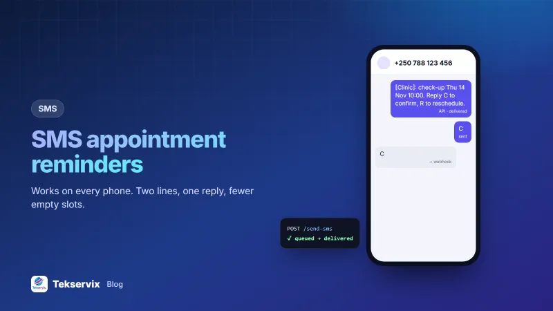 SMS Appointment Reminders: Templates, Timing and Setup for Any Business