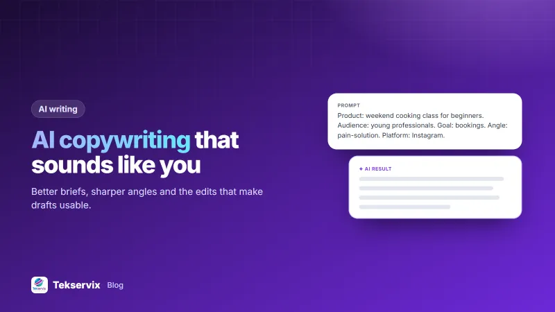AI Copywriting: A Practical Guide to Ads, Posts and Emails That Don't Sound Robotic
