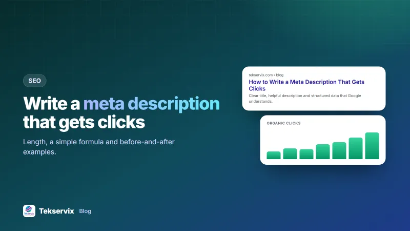 How to Write a Meta Description That Gets Clicks (With Examples)