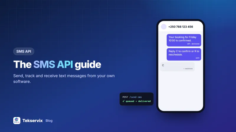 SMS API Guide: How to Send and Receive Text Messages From Your App